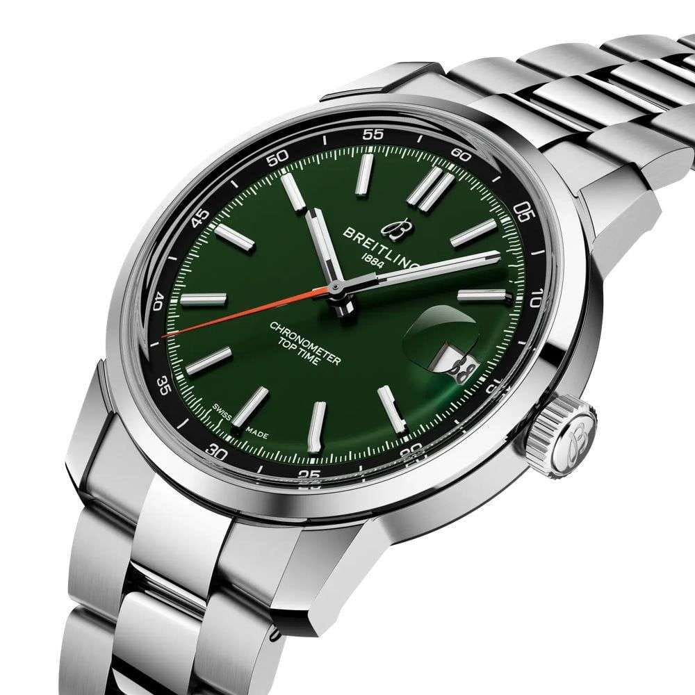 Breitling Breitling Top Time B31 AB3113171L1A1 , наручные мужские часы фото под углом