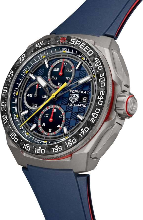 TAG Heuer TAG Heuer Formula 1 X Oracle Red Bull Racing CBZ2080.FT8091, formula 1 швейцария мужские часы на браслете каучук боковой вид