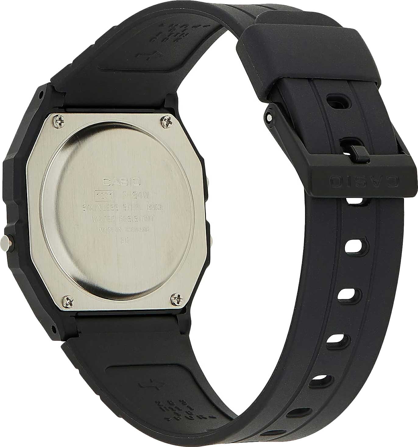 Casio Casio Collection F-94WA-8D, collection япония мужские часы на браслете пластик боковой вид