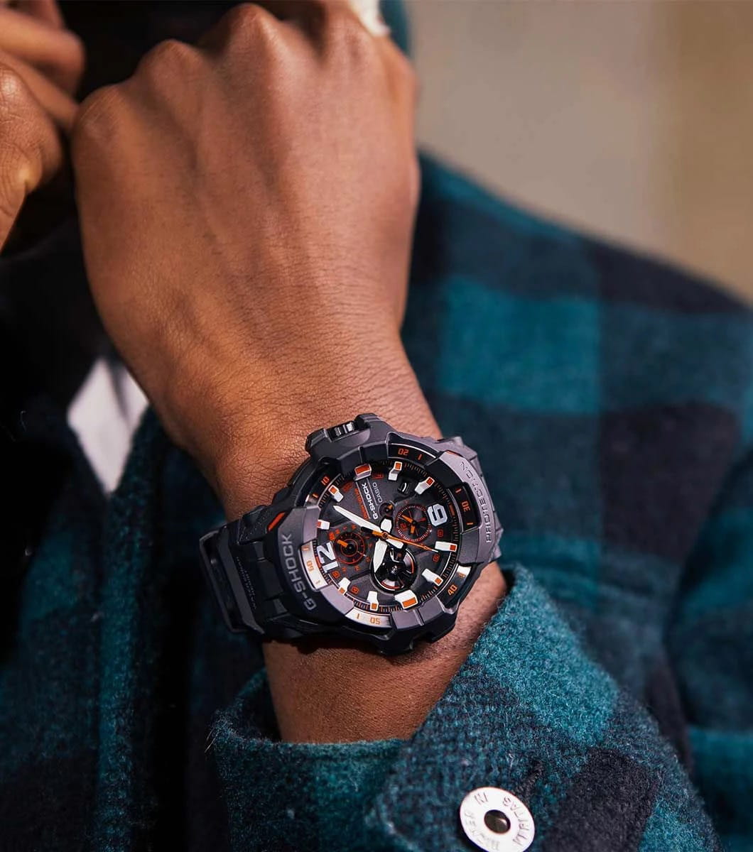 Casio Casio G-Shock GR-B300-1A4DR (GR-B300-1A4) , наручные мужские часы фото под углом