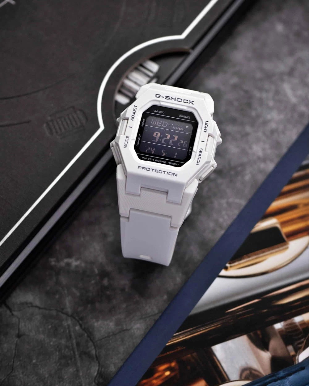 Оригинальные часы Casio Casio G-Shock GD-B500-7DR (GD-B500-7) электронные калибр механизма  общий вид