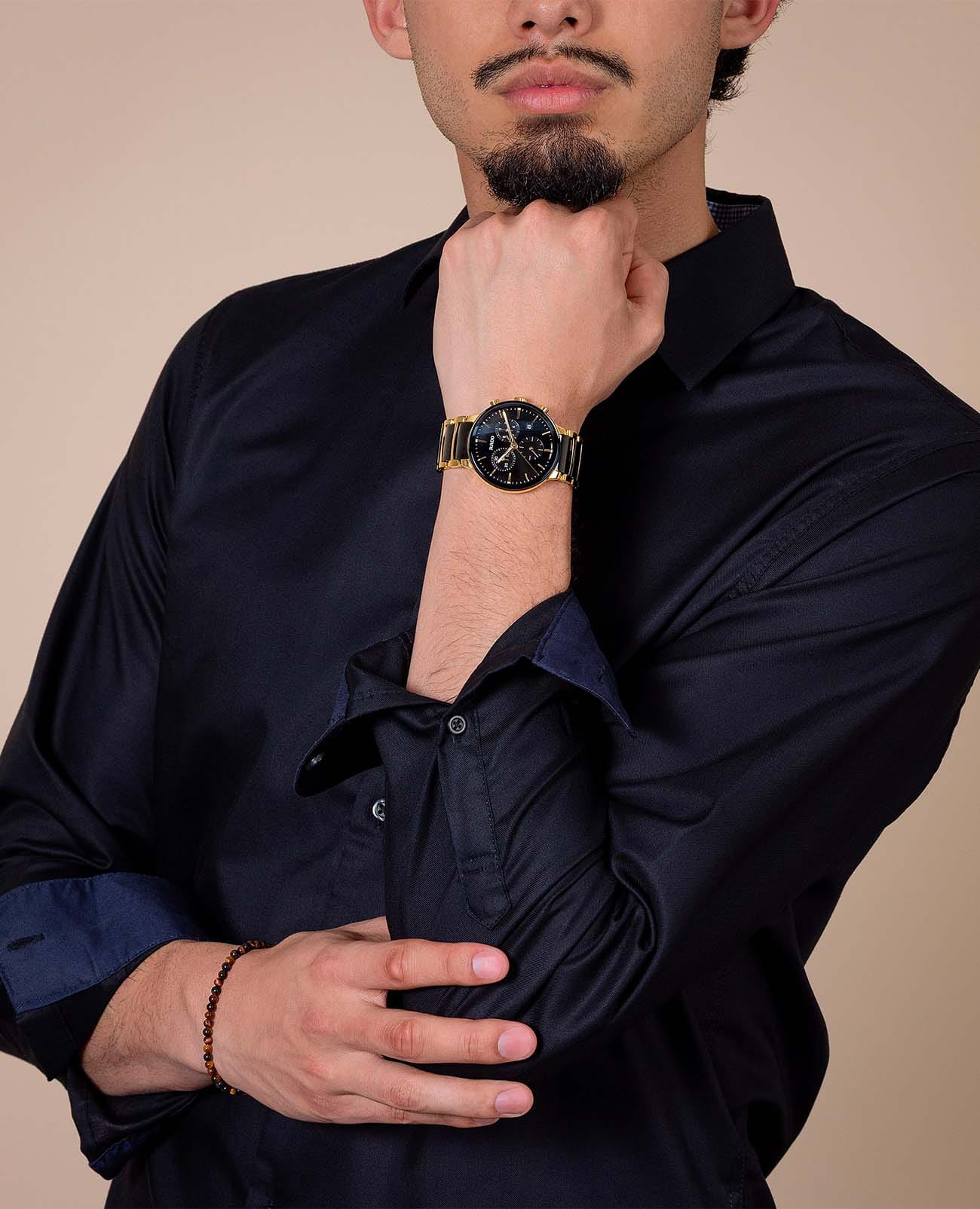 Rado Rado Centrix Chronograph R30211152  - задняя крышка сталь металл корпуса, швейцария часы