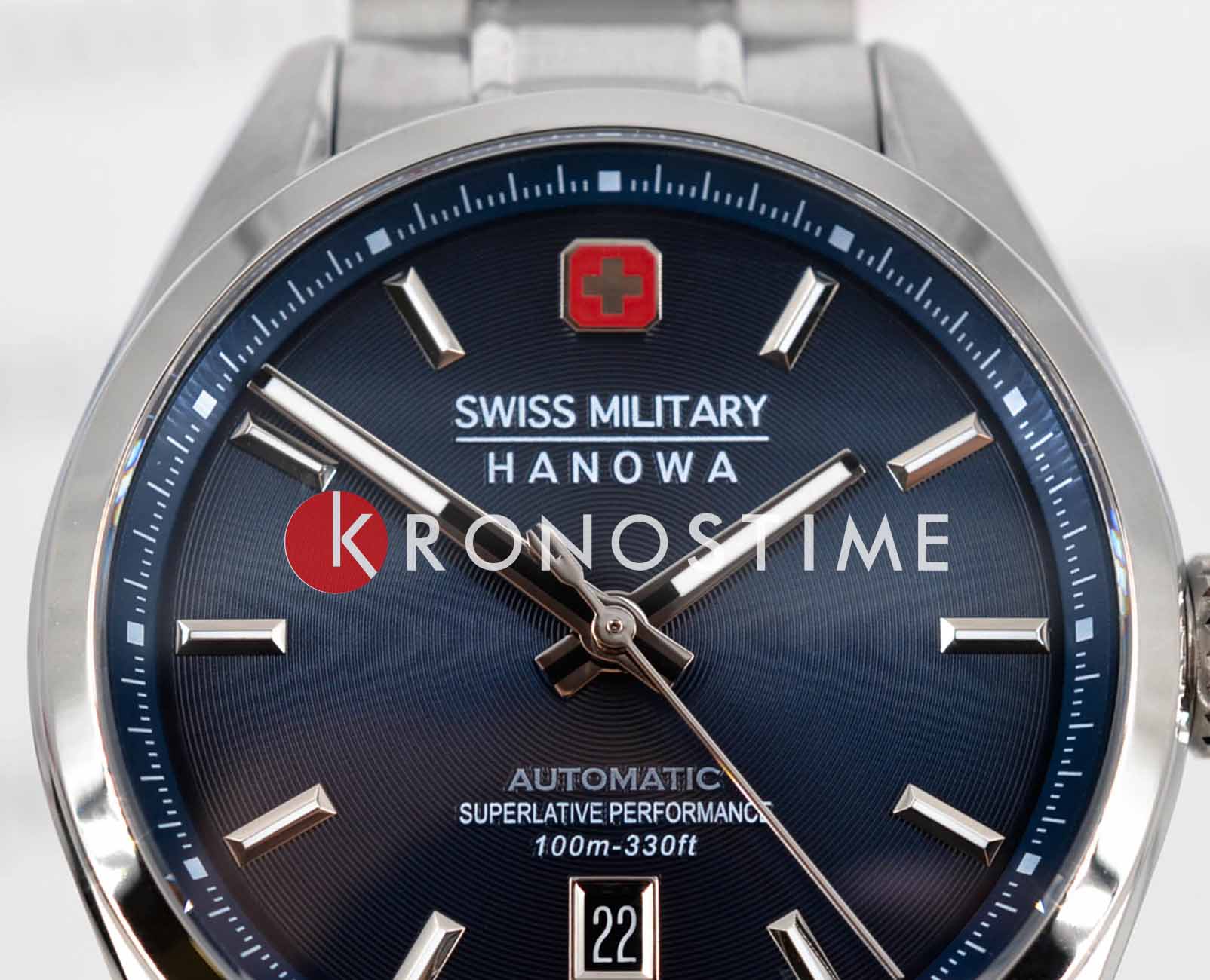 Swiss Military Hanowa Swiss Military Hanowa Majestic Pioneer SMWGL0006202 мужские часы синий циферблат на запястье