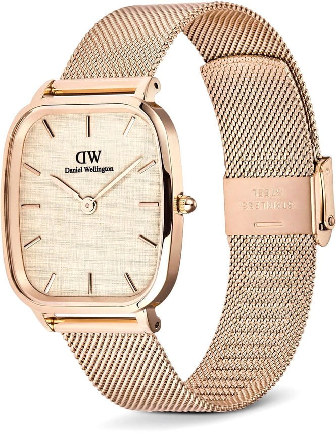 Оригинальные часы Daniel Wellington Daniel Wellington Marlon Melrose Linen DW00100817 кварцевые калибр механизма  общий вид