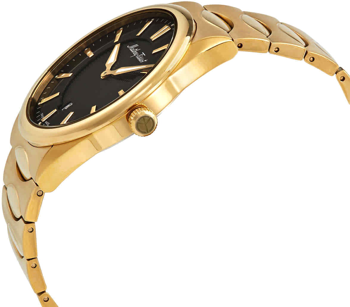 Mathey-Tissot Mathey-Tissot Anaconda H791PN,  швейцария мужские часы на браслете нержавеющая сталь с pvd-покрытием боковой вид