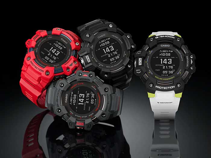 Casio Casio G-Shock GBD-H1000-1A7 G-SQUAD — детали корпуса и пластик