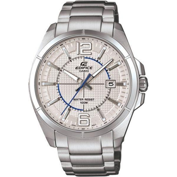 Casio Casio Edifice EFR-101D-7A EFR EFR-101D-7A автокварц (кинетик) мужские часы  циферблат, браслет 18-каратное желтое золото — вид спереди