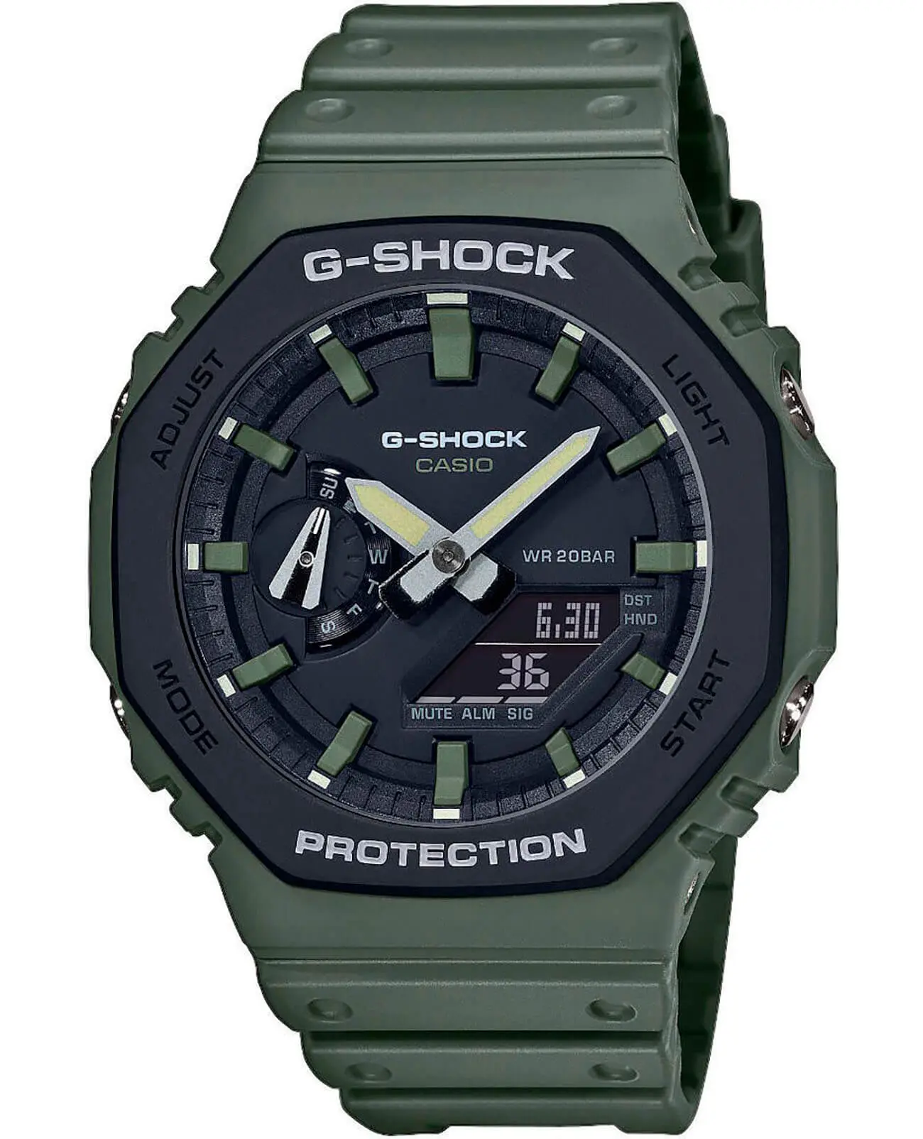 Часы Casio G-Shock GA-2110SU-3A купить в Севастополе по цене 19386 RUB:  описание, характеристики