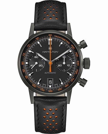 Hamilton American Classic Intra-matic Autochrono Full Black H38446732