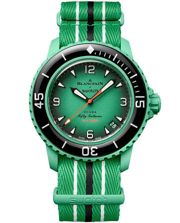 Swatch x Blancpain Indian ocean SO35I100C