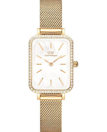 Daniel Wellington Quadro Lumine Bezel Evergold MOP DW00100668