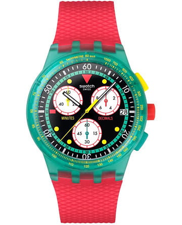 Swatch Neon Emerald Chrono SUSG409