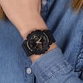 Casio Casio G-Shock GMA-S140M-1ADR (GMA-S140M-1A) женские часы черный циферблат на запястье