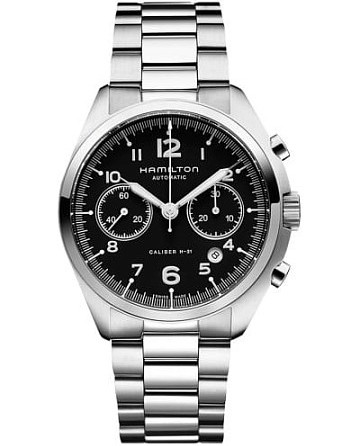 Hamilton Khaki Aviation Pilot Pioneer Auto Chrono H76416135