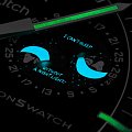 Часы Swatch x Omega Bioceramic Moonswatch Mission to The Moonphase - New Moon SO33B700 фото 4